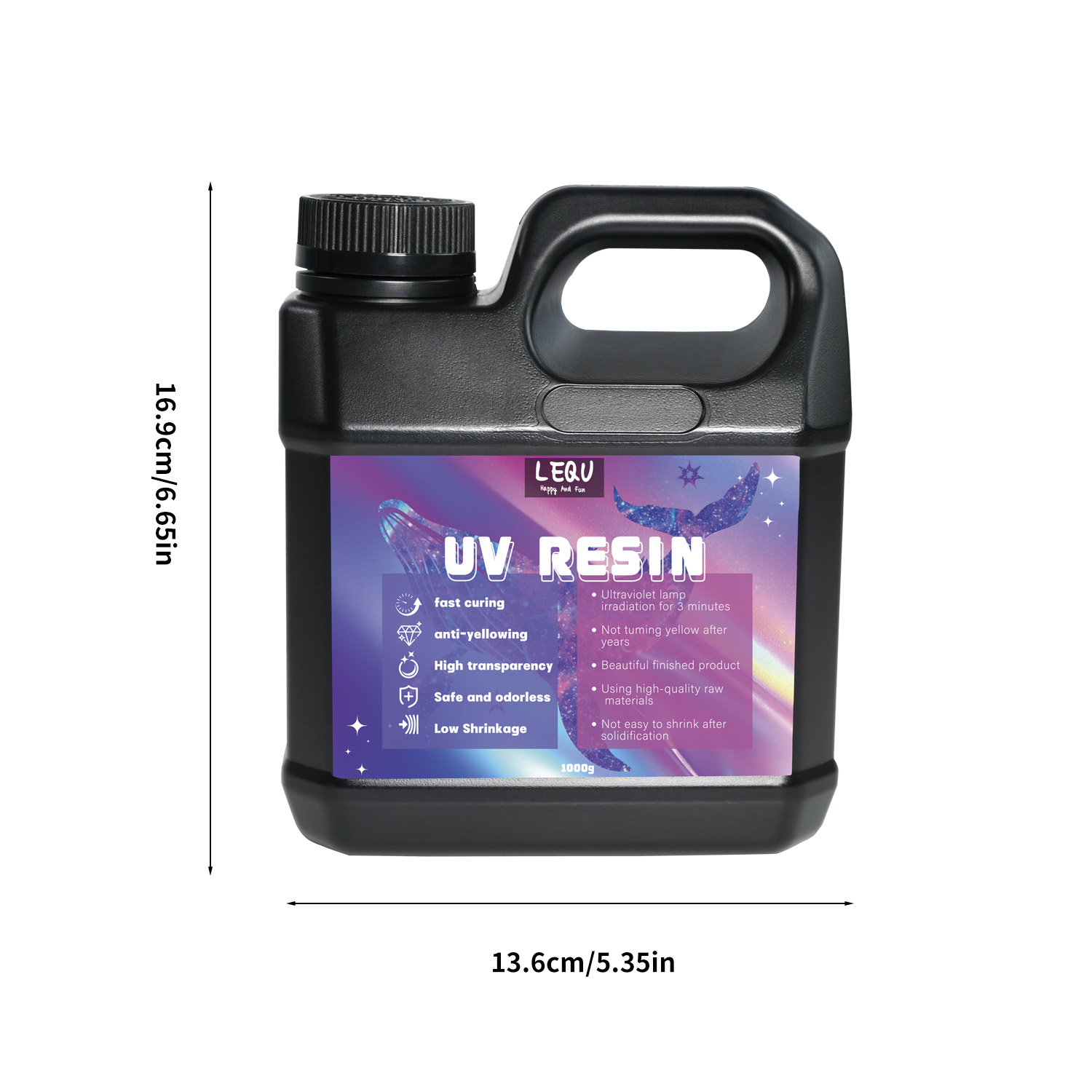 Bulk UV Resin Crystal Clear La - Resin Art Uv recension och pris