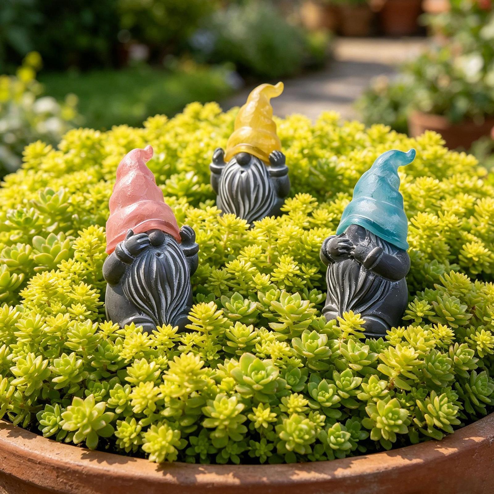 Decorative Yard Stakes 3-Piece - Resin Art Flowers recension och pris