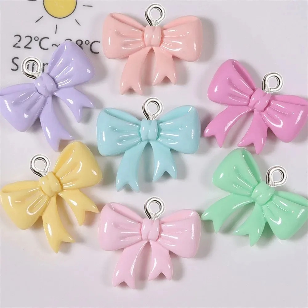 10 Pieces Candy Color Bow Resi - Resin Art Supplies Near Me recension och pris