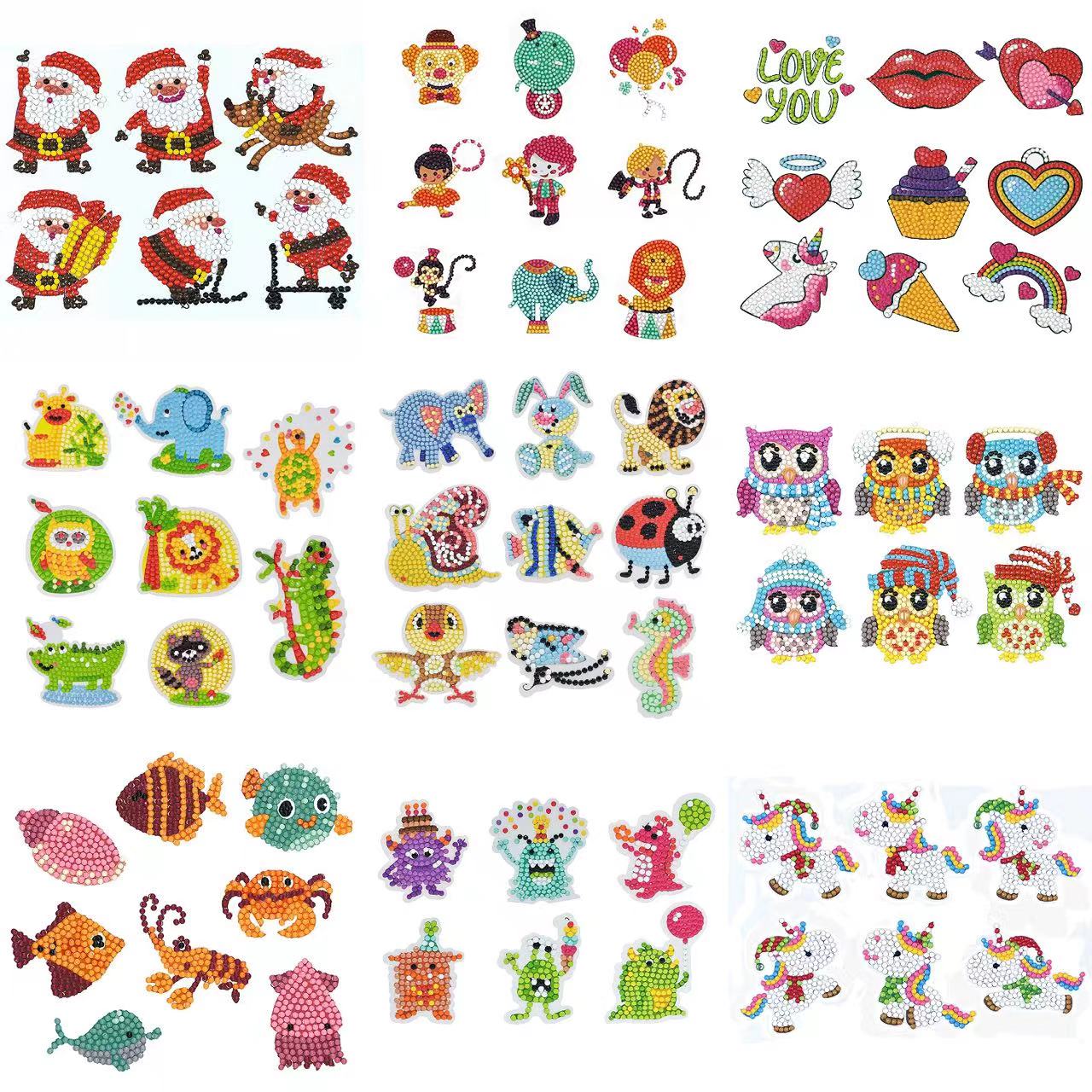 Diamond Painting Stickers 5D D - Resin Art Kits recension och pris