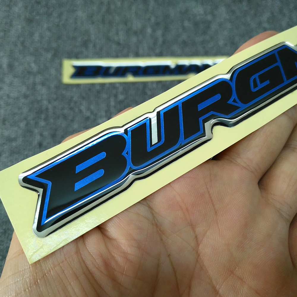 For Suzuki Burgman AN125 AN200 - Resin Art Logo recension och pris