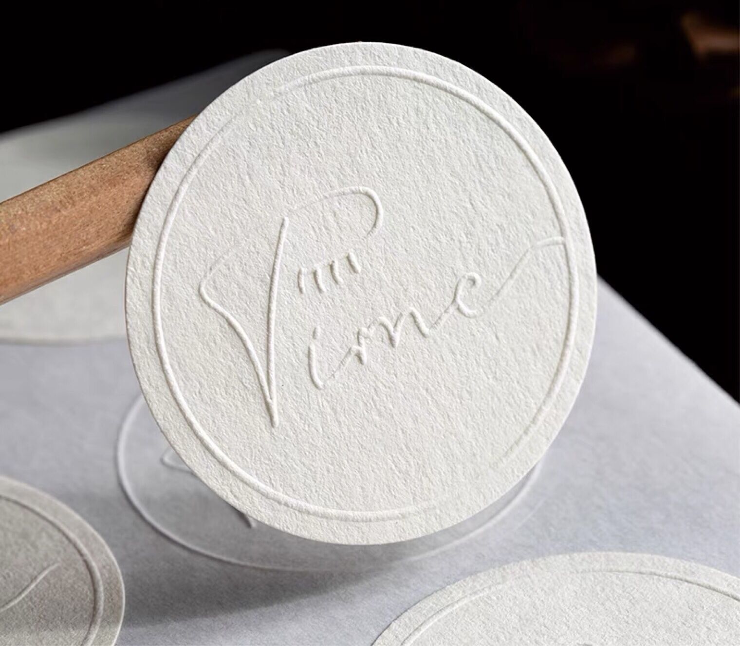 3D Embossed Stickers Custom Lo - Resin Art Logo recension och pris