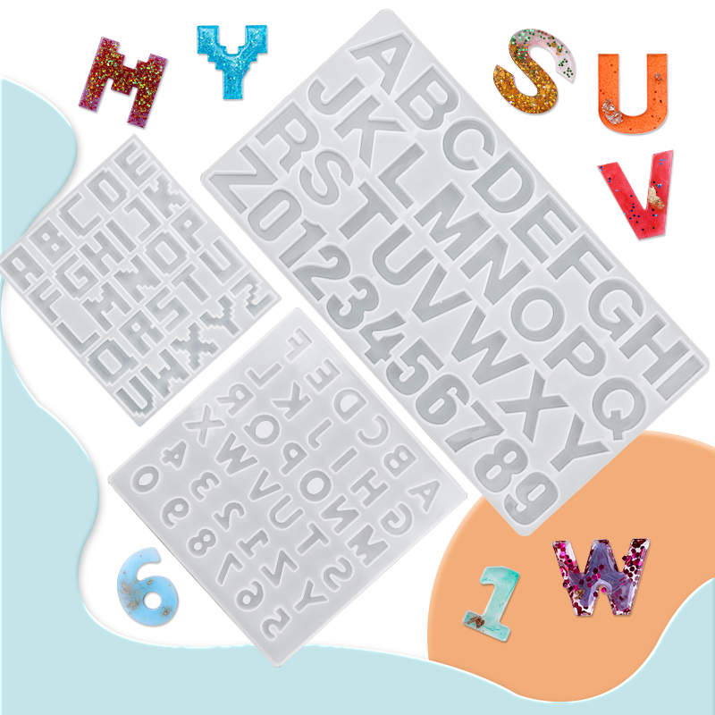 Alphabet Epoxy Resin Mold Kit  - Resin Art Kit For Beginners recension och pris