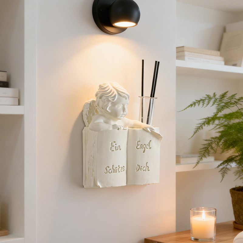 European Angel Book Wall Mount - Resin Art Book recension och pris