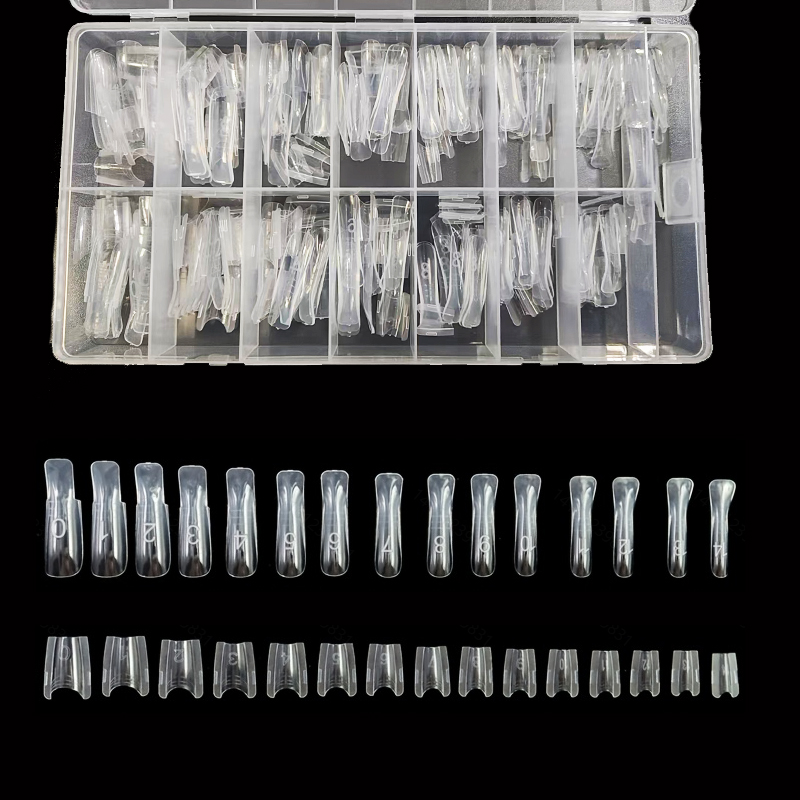 240 Pieces of Dual-Form Nail F - Resin Art Template recension och pris