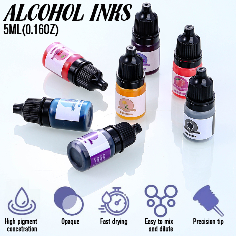 Epoxy Resin Color Pigment 24 V - Resin Art Kit For Beginners recension och pris