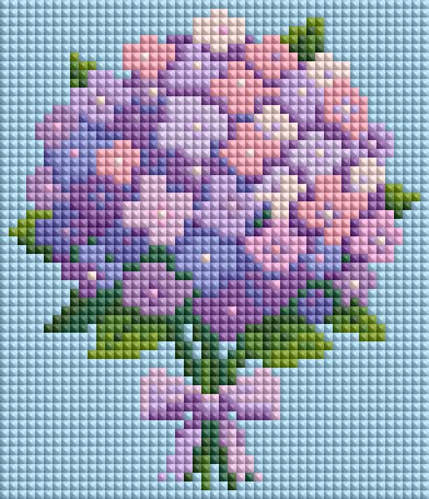 Minigem® Purple Hydrangea 5D D - Resin Art Kit For Beginners recension och pris
