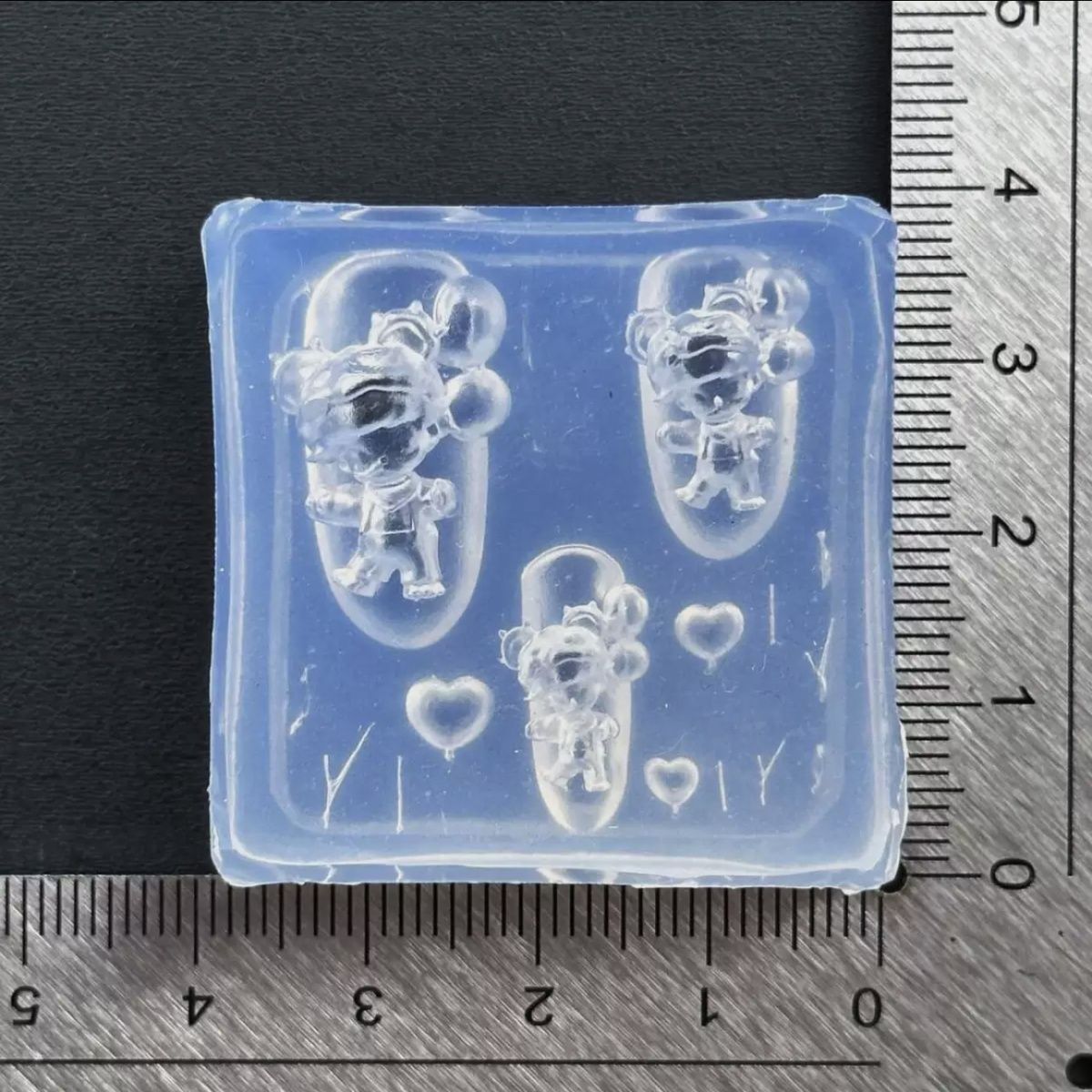 3D Nail Templates Lovely Carto - Resin Art Template recension och pris