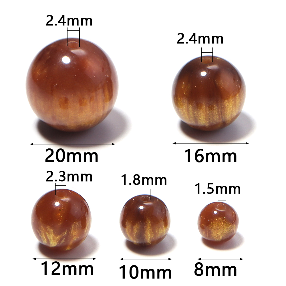 5-30pcs/lot 8-20mm Gilding Res - Resin Art Supplies Near Me recension och pris