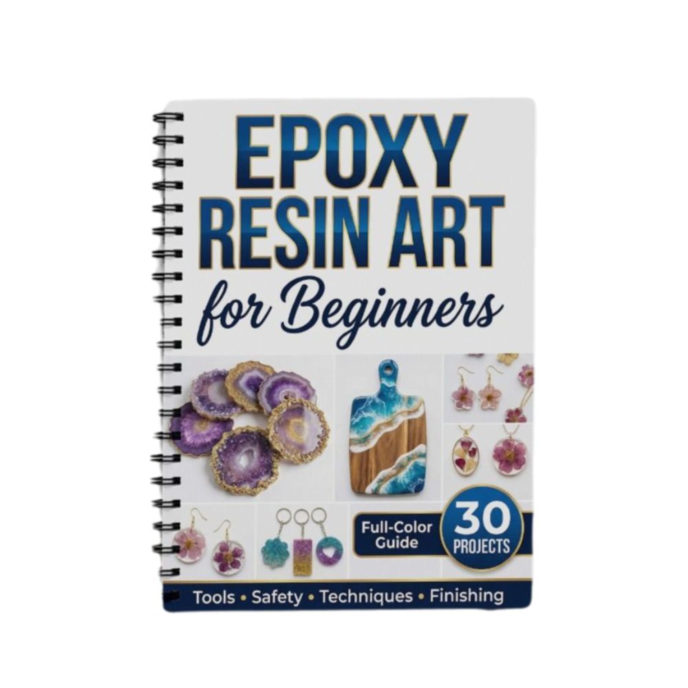 Step-by-Step Epoxy Resin Art H - Resin Art Book recension och pris