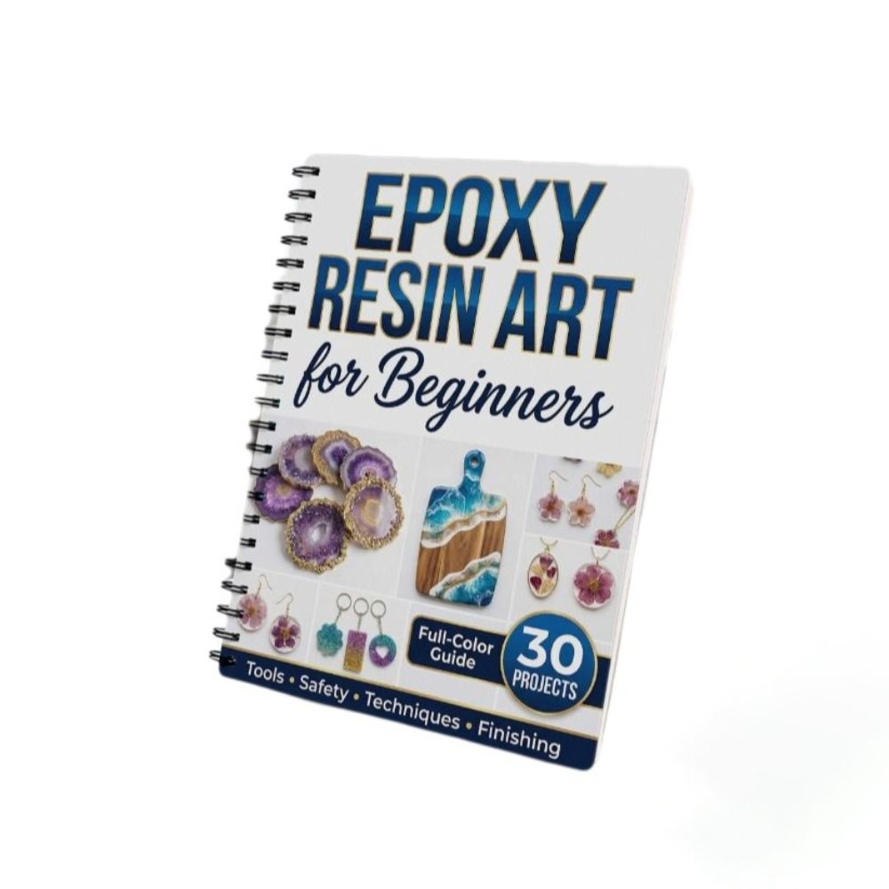 Step-by-Step Epoxy Resin Art H - Resin Art Book recension och pris