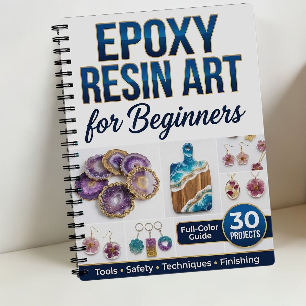 Step-by-Step Epoxy Resin Art H - Resin Art Book recension och pris