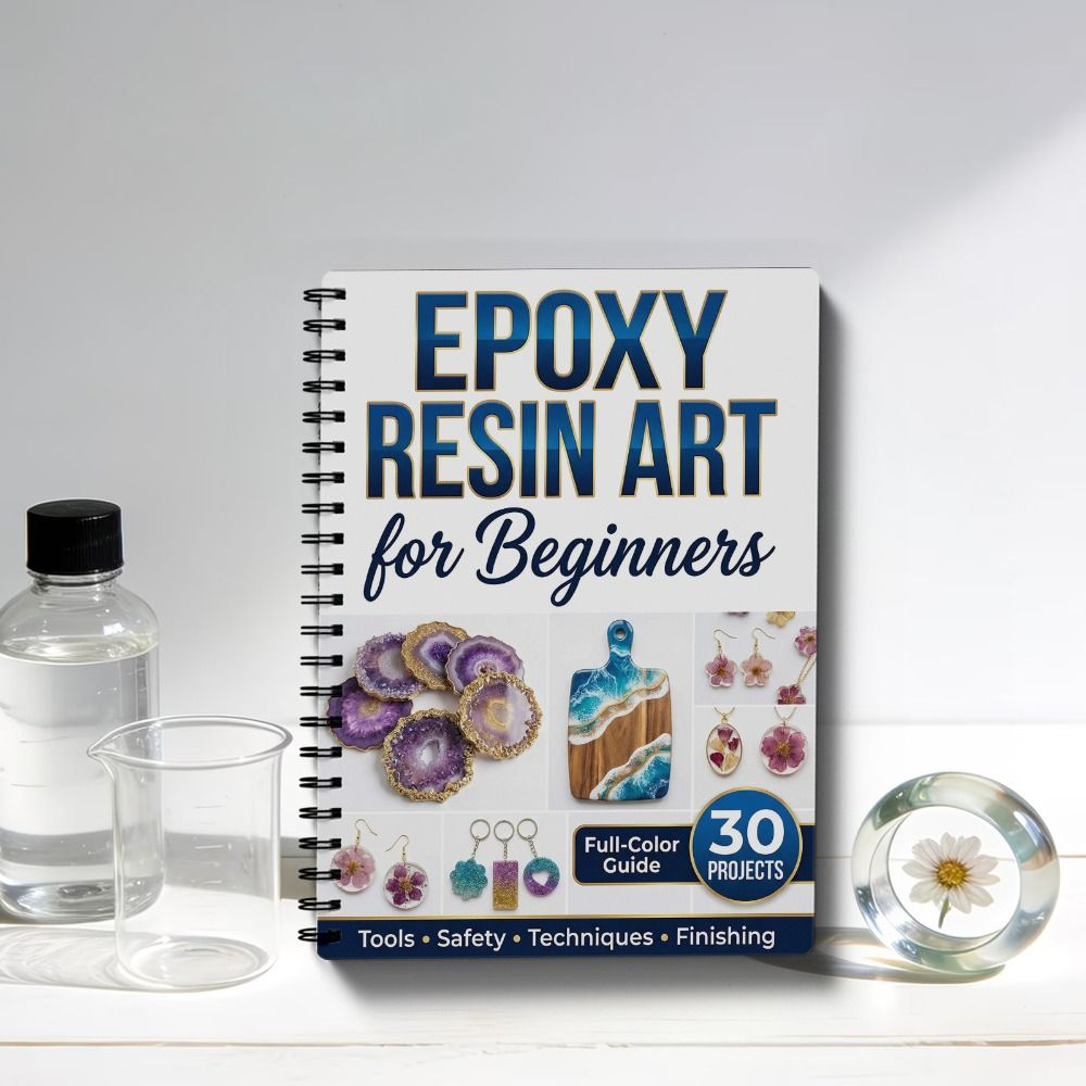 Step-by-Step Epoxy Resin Art H - Resin Art Book recension och pris