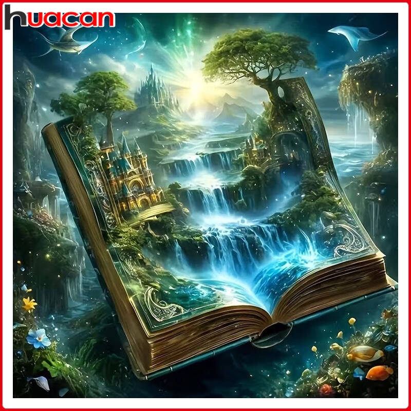 Huacan DIY Diamond Painting Ki - Resin Art Book recension och pris