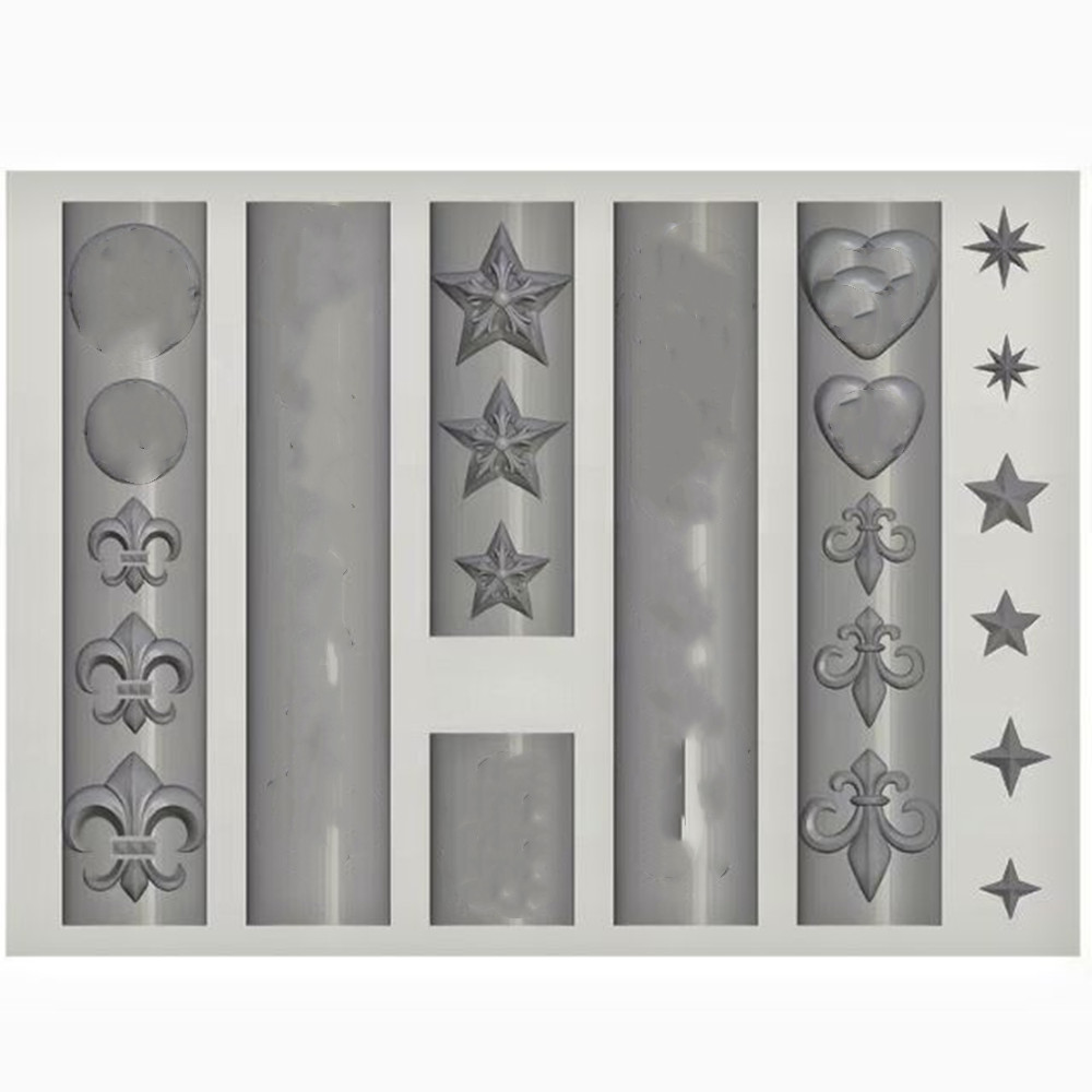 Christmas 3D Silicone Mold for - Resin Art Template recension och pris