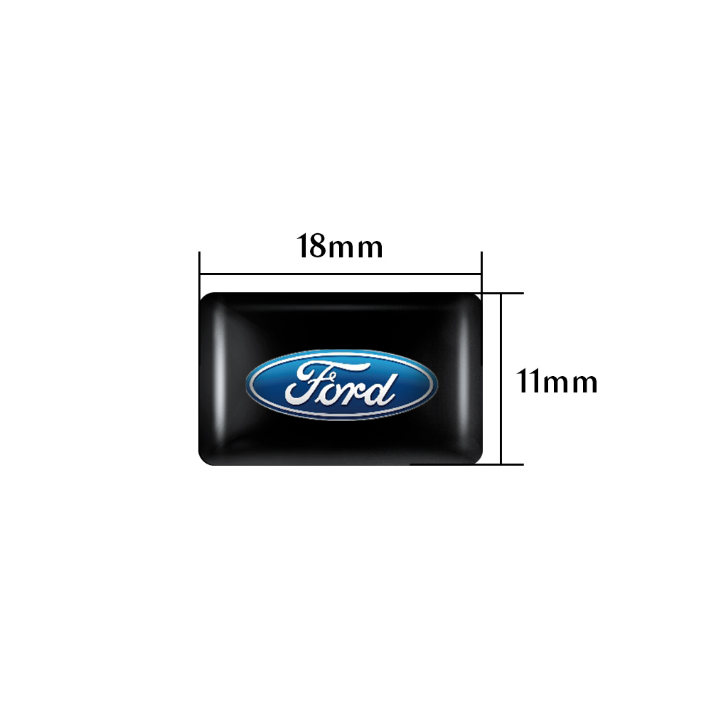 10pcs 3D Epoxy Resin Car Logo  - Resin Art Logo recension och pris