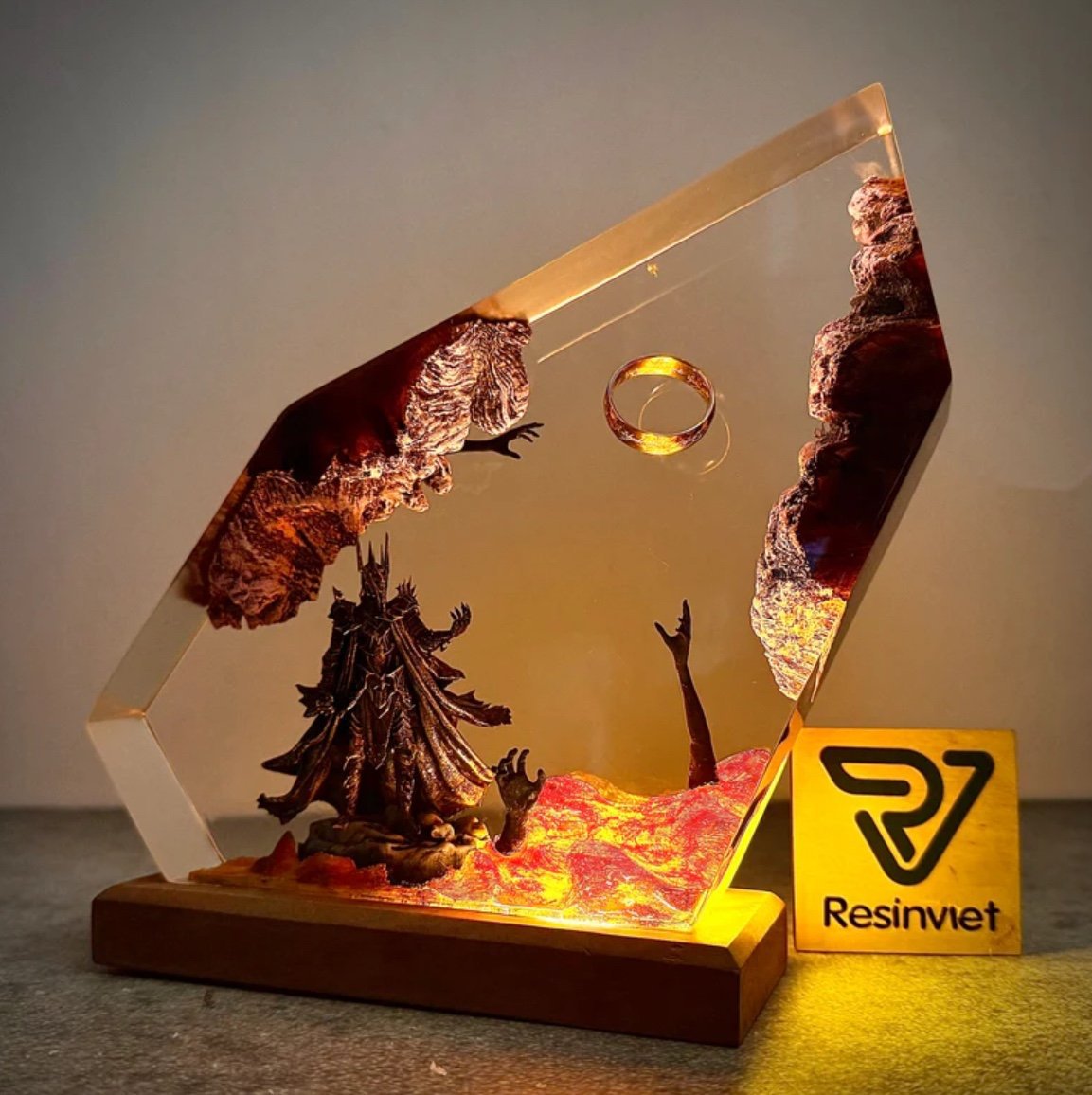 2026 New Demon Realm Organism  - Resin Art Light recension och pris