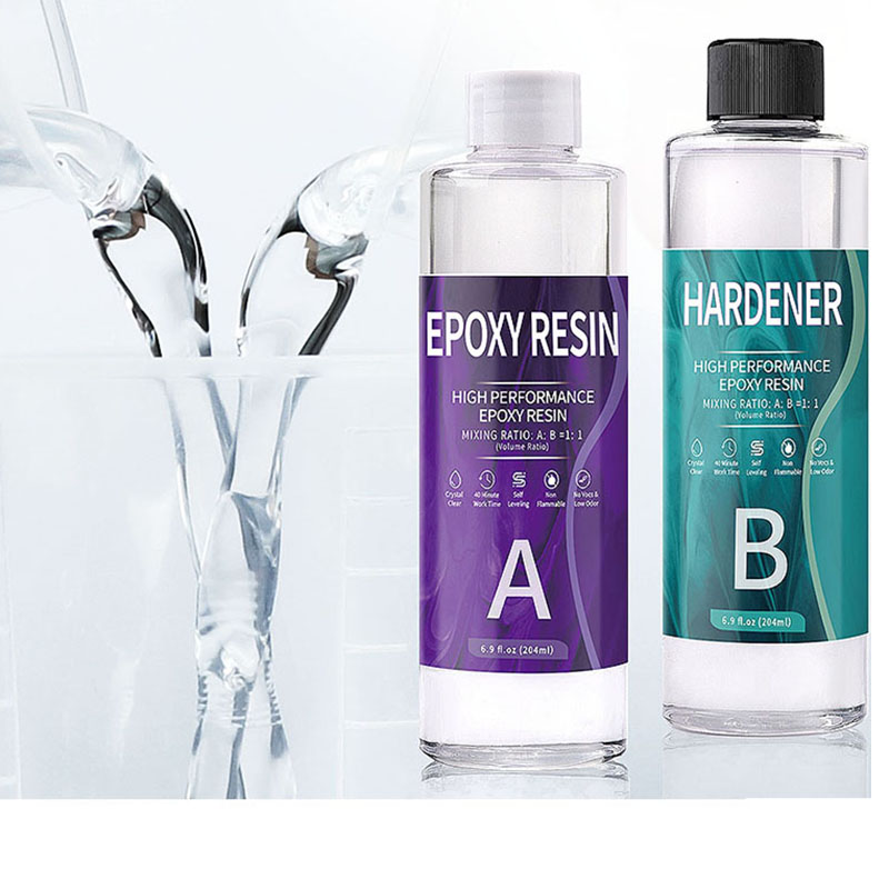 1:1 AB Resin Epoxy Crystal Glu - Resin Art Kit For Beginners recension och pris
