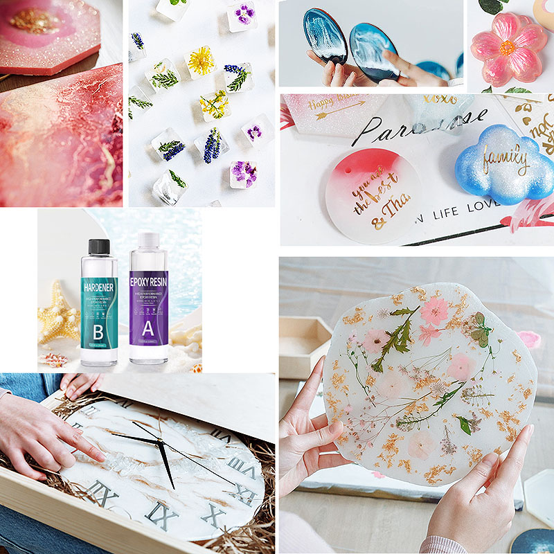 1:1 AB Resin Epoxy Crystal Glu - Resin Art Kit For Beginners recension och pris