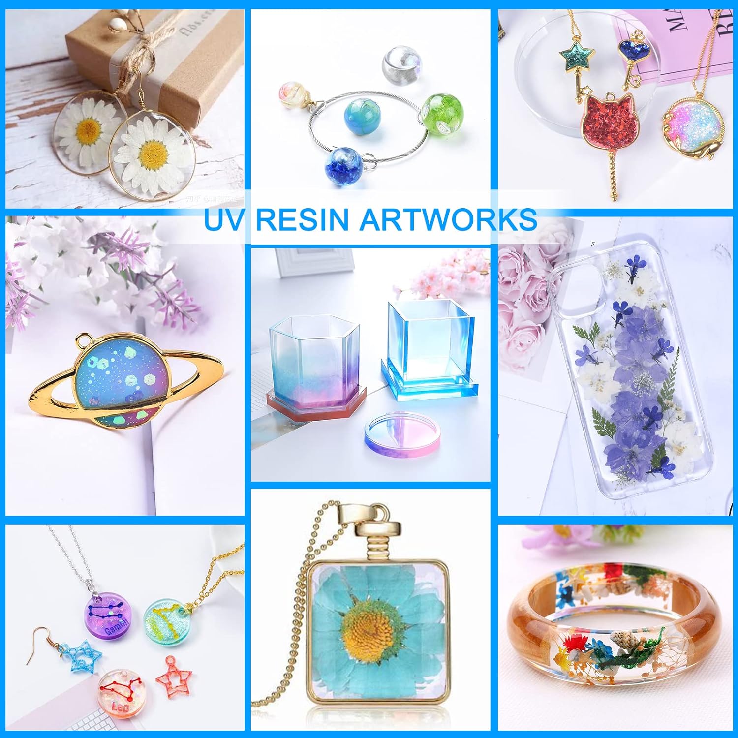 250g/500g UV Resin Clear Hard  - Resin Art Uv recension och pris