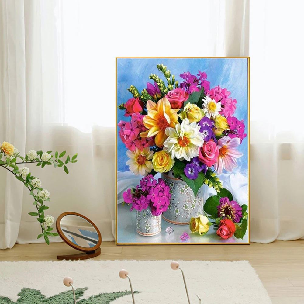 Full Diamond Mosaic Flower 5D  - Resin Art Flowers recension och pris