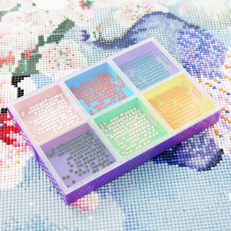 6 Grids Palette With Cover Dia - Resin Art Tool Kit recension och pris