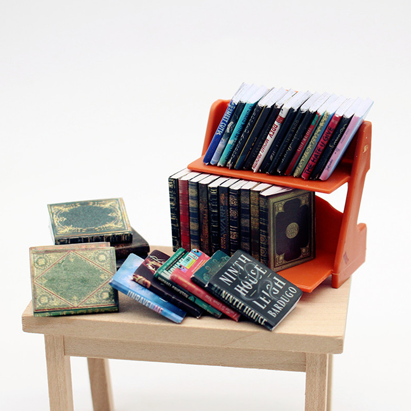 1:12 Simulation Mini Books Boo - Resin Art Book recension och pris