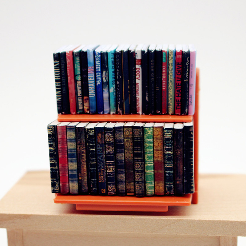 1:12 Simulation Mini Books Boo - Resin Art Book recension och pris