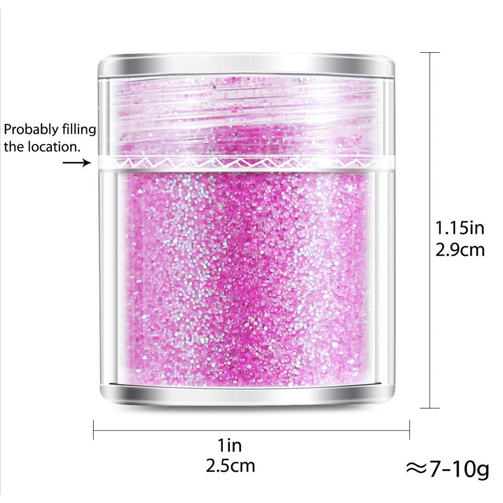 SNASAN 4Pcs Color Superfine Gl - Resin Art Uv recension och pris