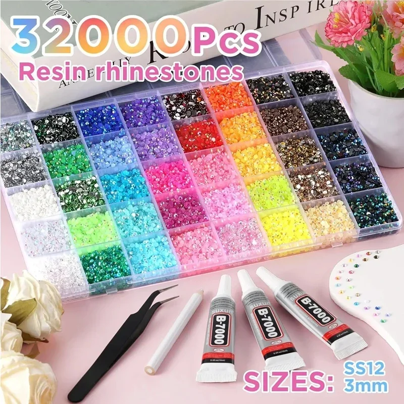 3mm Color Diy Resin Rhinestone - Resin Art Tool Kit recension och pris