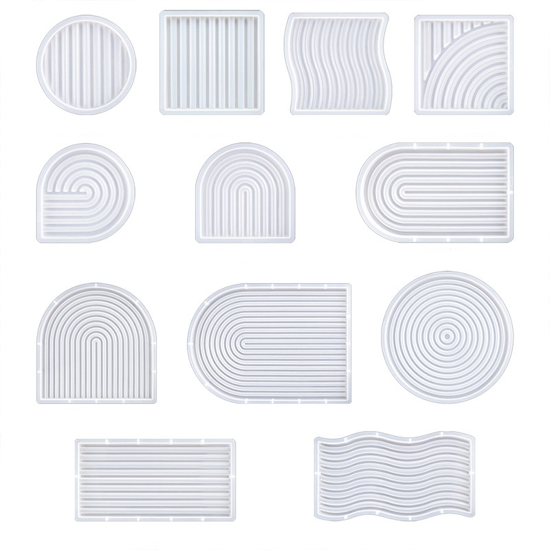 DIY Striped Wave Tray Mold For - Resin Art Ocean recension och pris