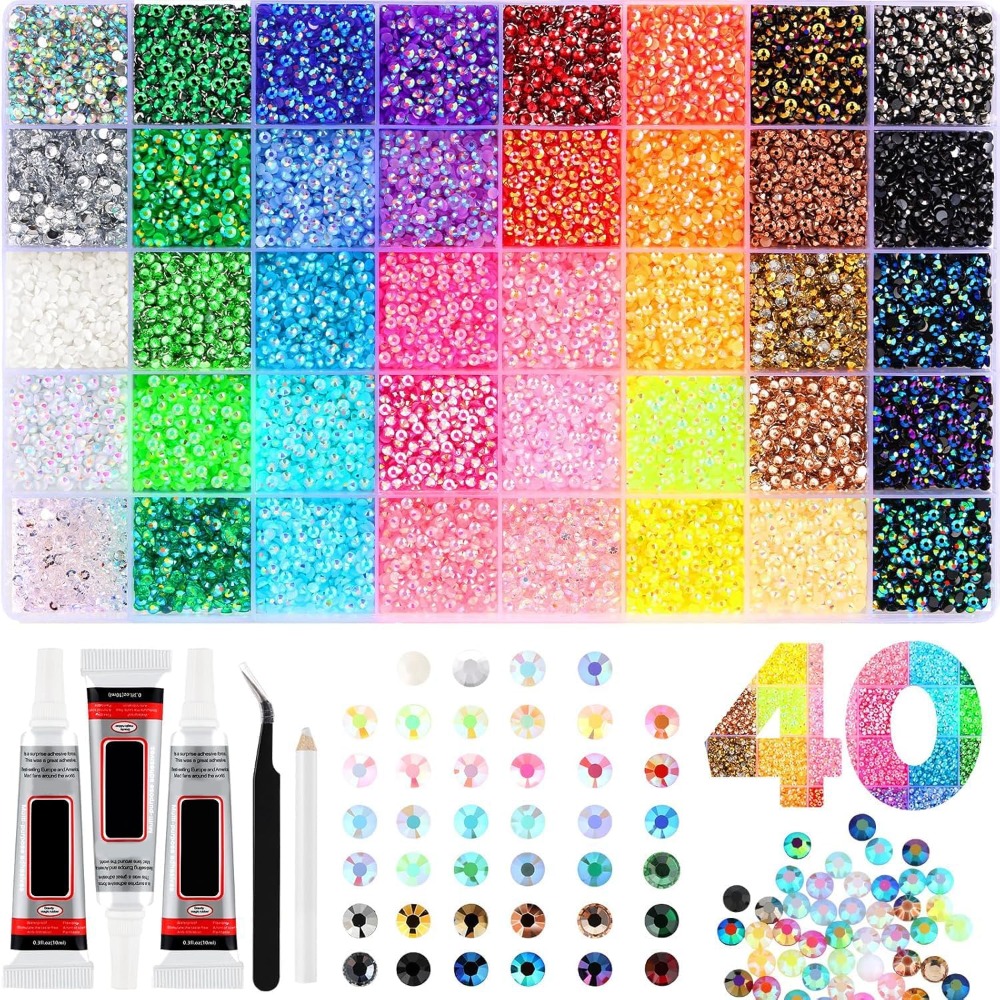 40 Colors Resin Jelly Rhinesto - Resin Art Book recension och pris