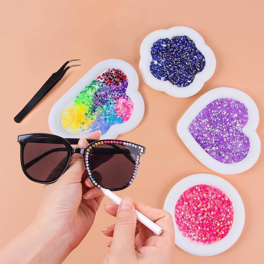 40 Colors Resin Jelly Rhinesto - Resin Art Book recension och pris