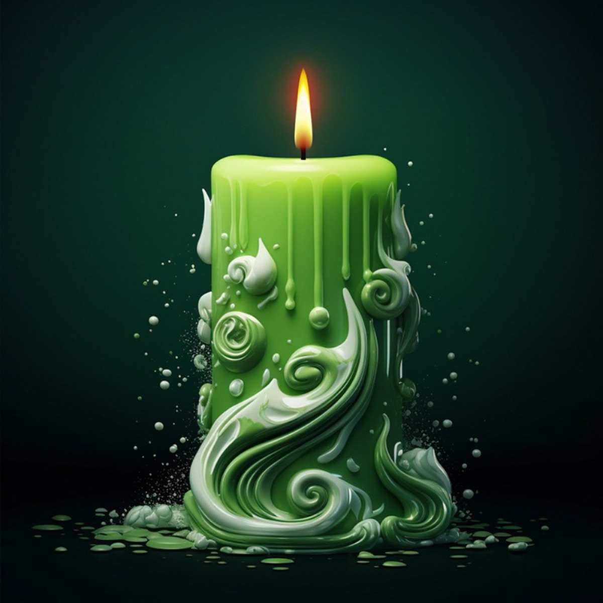 geometry Carved Cylindrical Si - Resin Art Ocean recension och pris