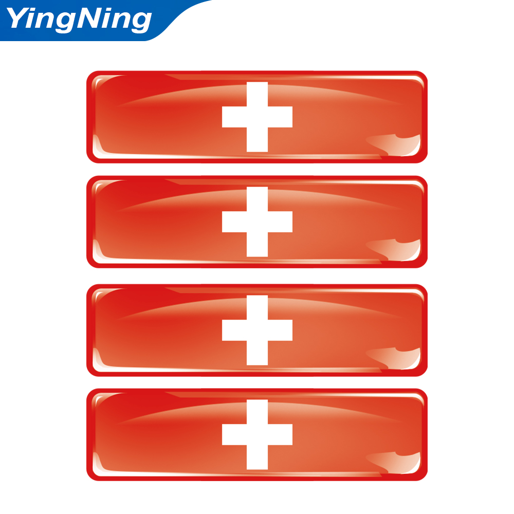 3D Resin Switzerland Flag Stic - Resin Art Logo recension och pris