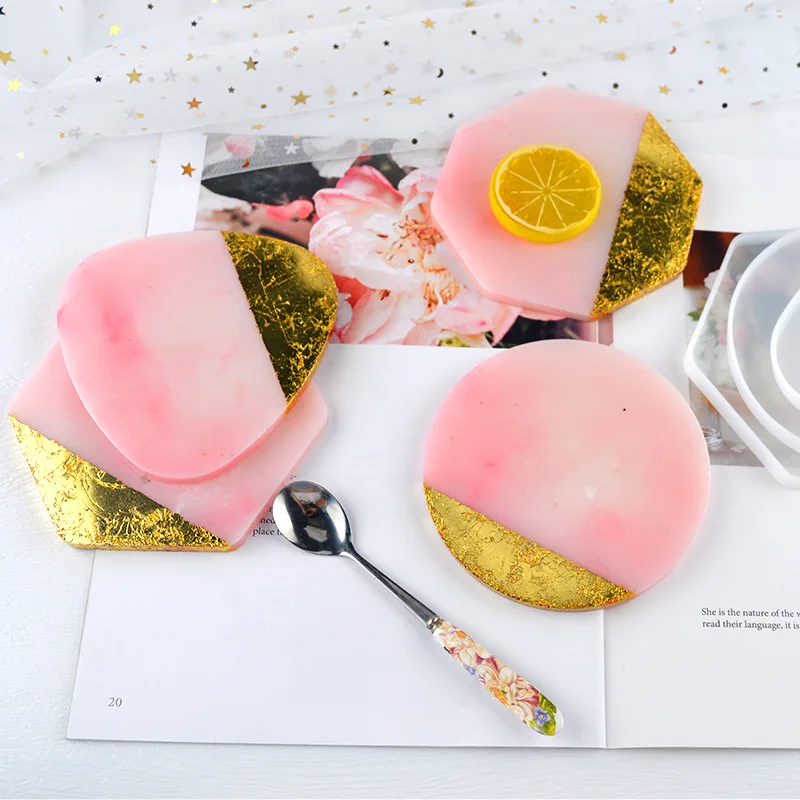 Multi-style Geometric Coaster  - Coaster Mold Square recension och pris