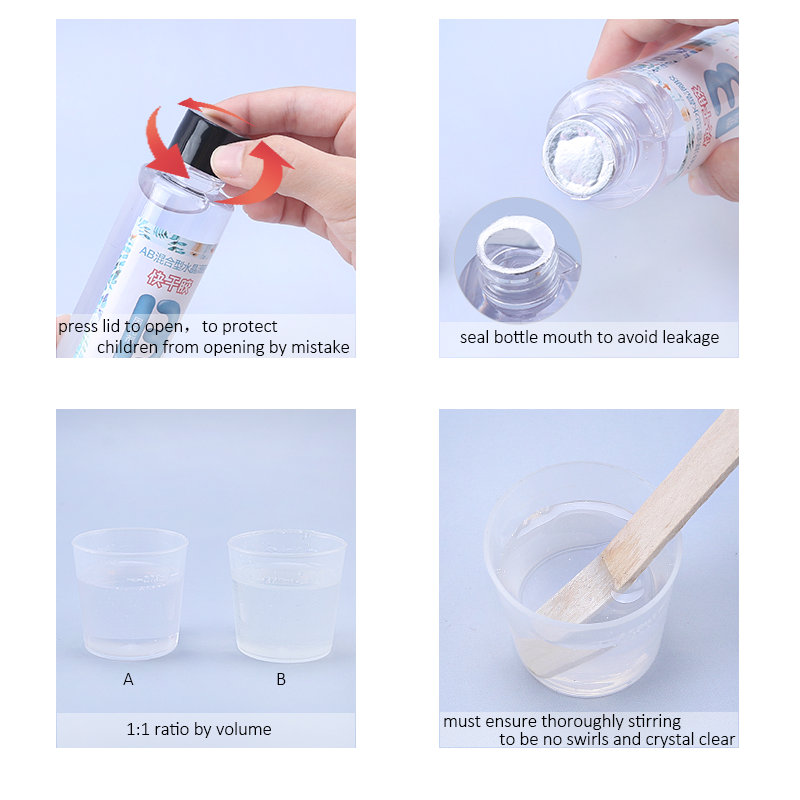1:1 Clear Epoxy Resin Crystal  - Resin Art Kit For Beginners recension och pris