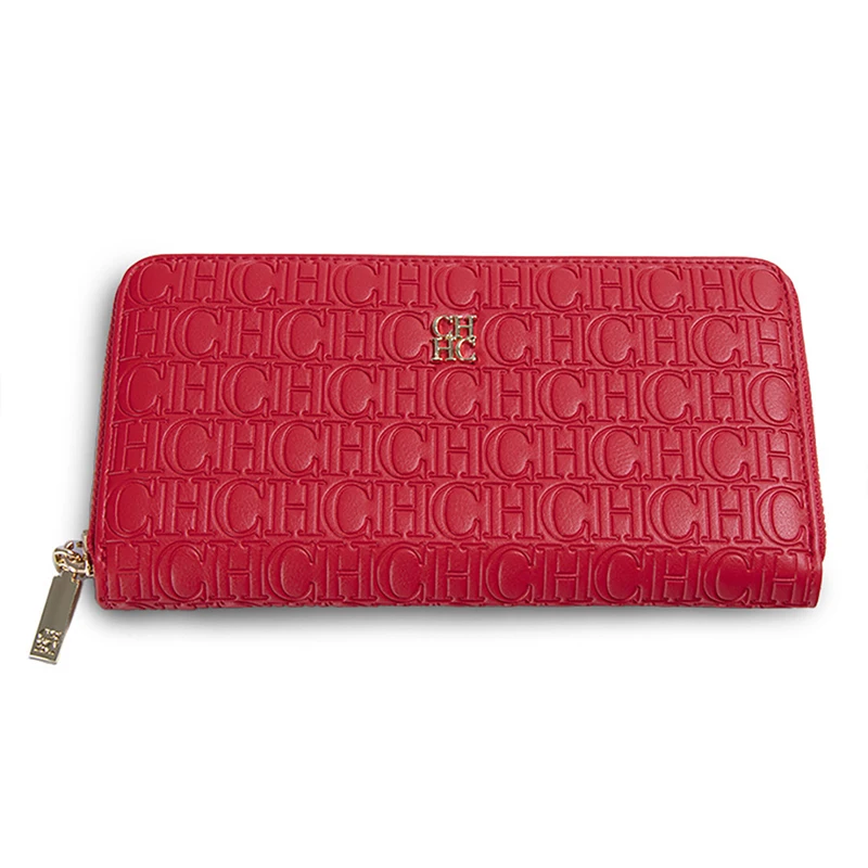 CH Elegant Embossed Zipper Wal - Resin Art Logo recension och pris
