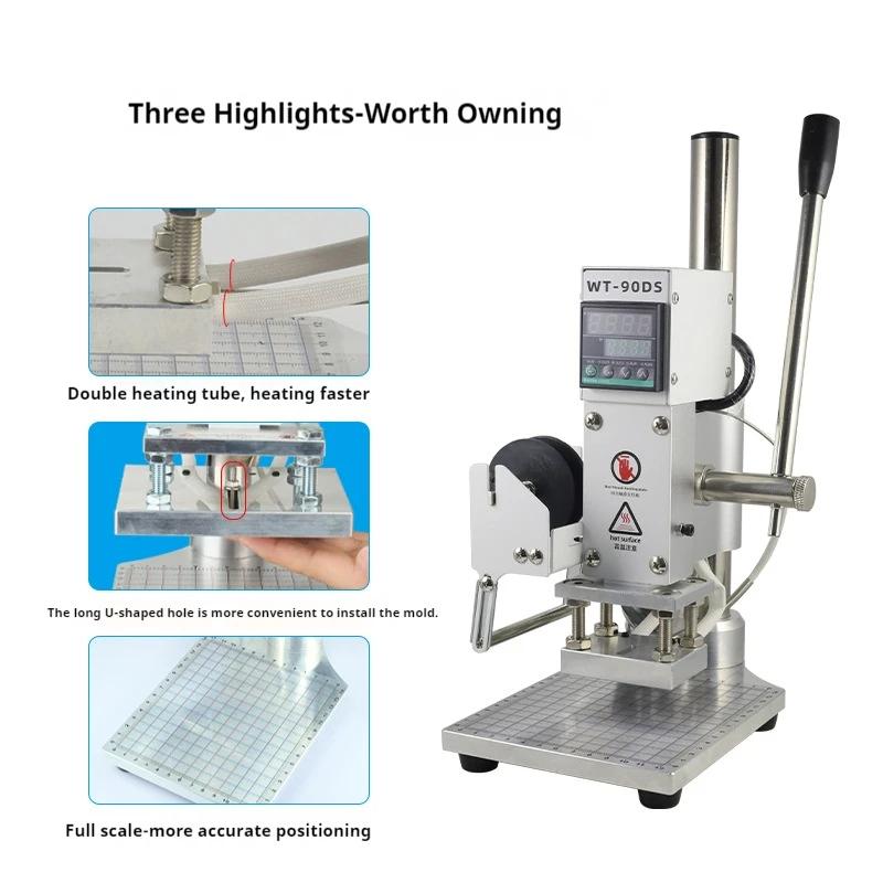 Hot Foil Stamping Machine 300W - Resin Art Logo recension och pris