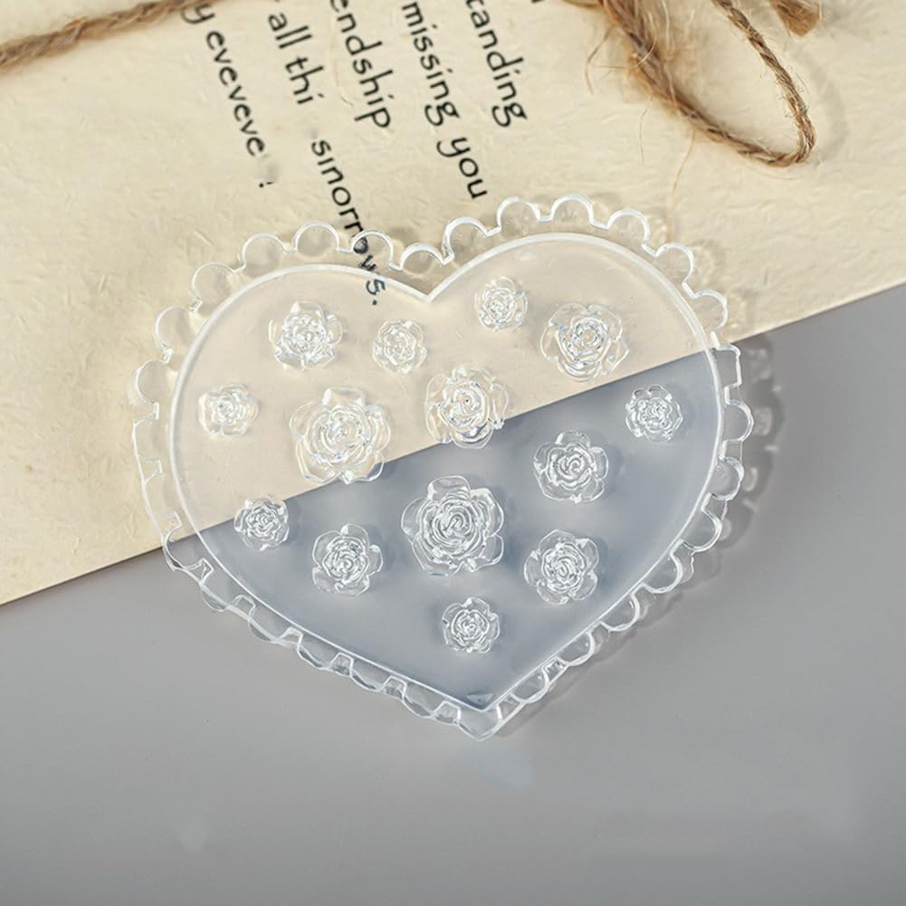 3D Flower Nail Molds Silicone  - Resin Art Template recension och pris
