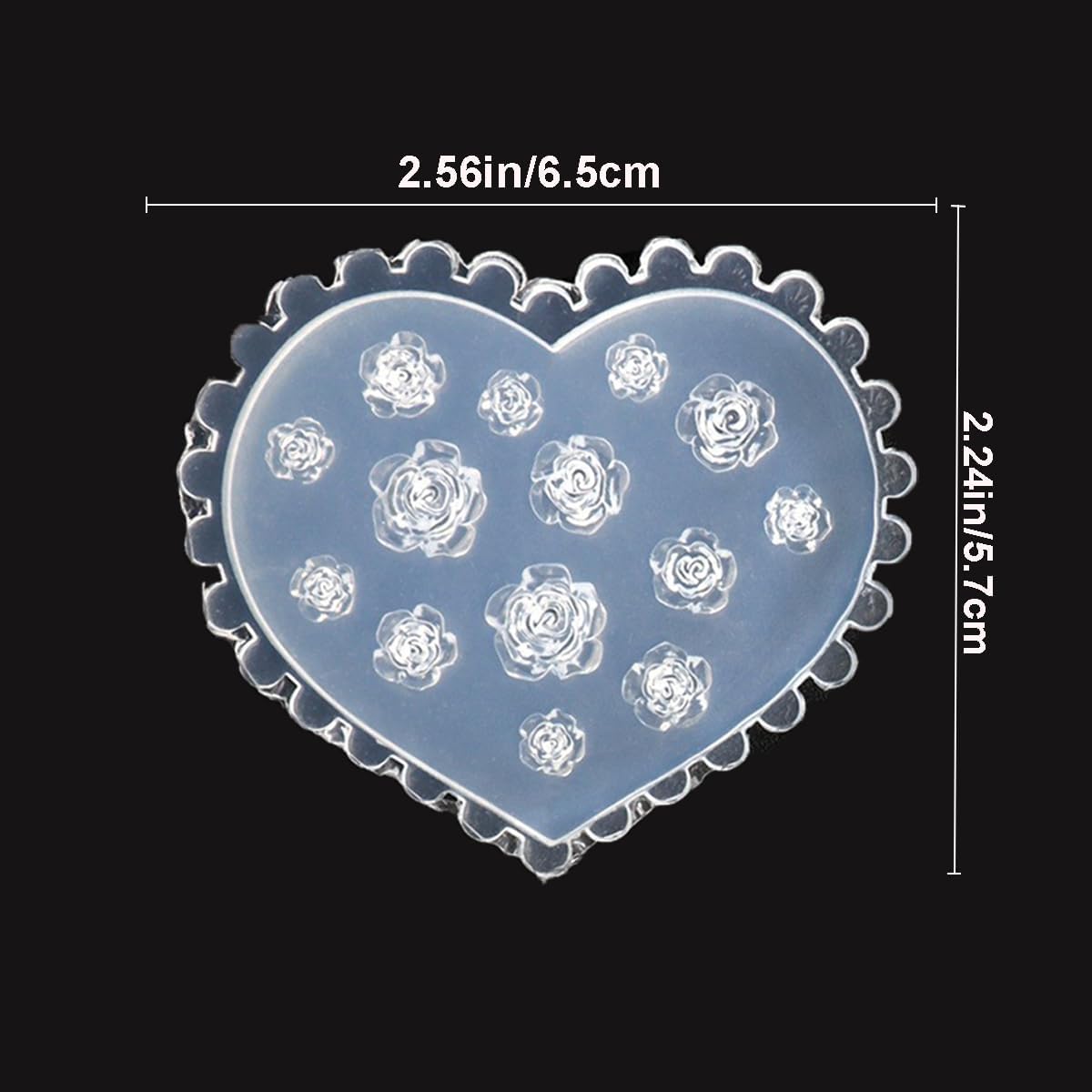 3D Flower Nail Molds Silicone  - Resin Art Template recension och pris