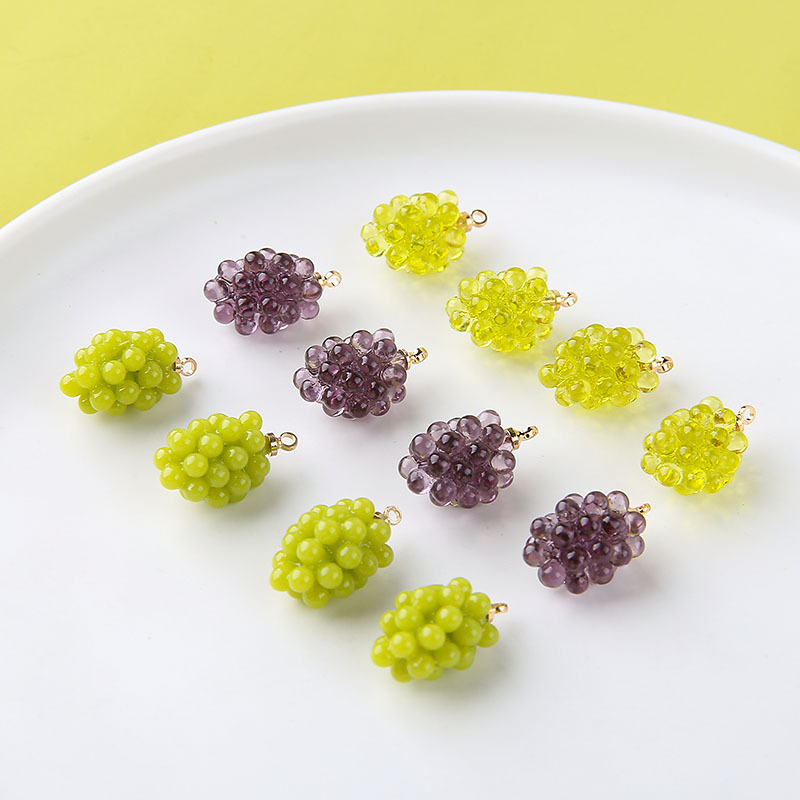 6pcs Cute Little Grapes Resin  - Resin Art Diy Kit recension och pris
