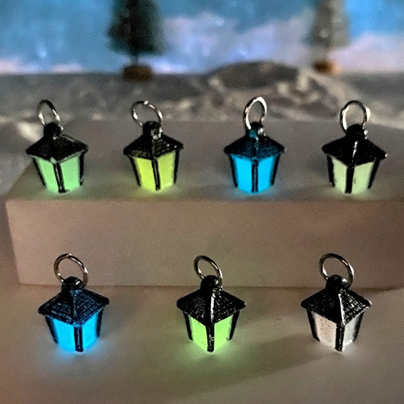 1Set Mini Luminous Hanging Tre - Resin Art Light recension och pris