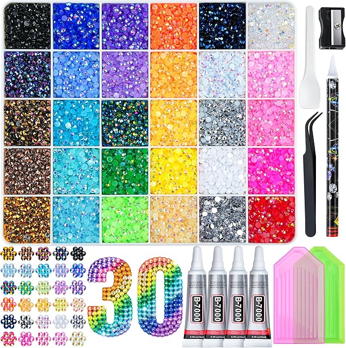 Resin Jelly Rhinestones Kit, 3 - Resin Art Tool Kit recension och pris