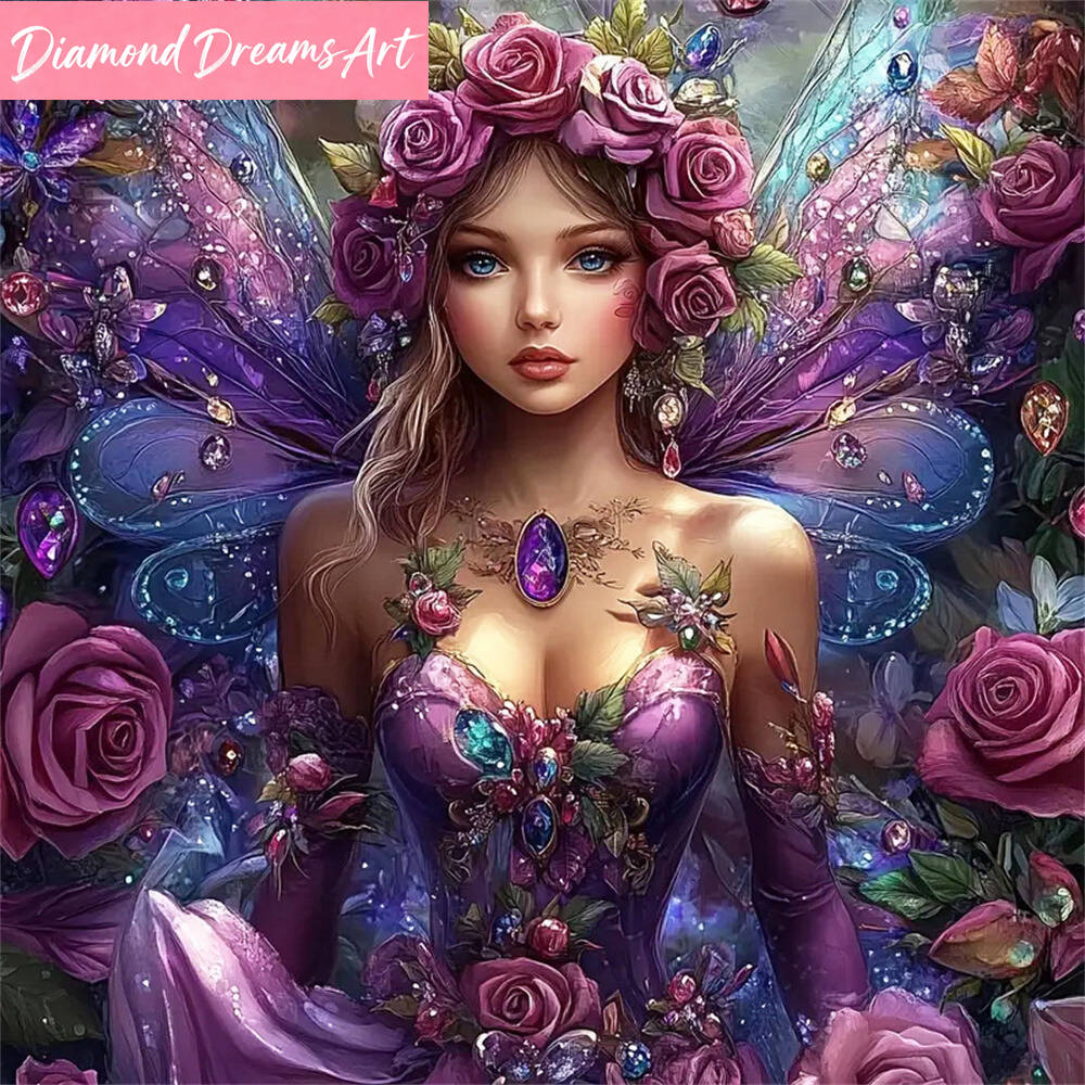 5D DIY Diamond Mosaic Woman Po - Resin Art Home Decor recension och pris