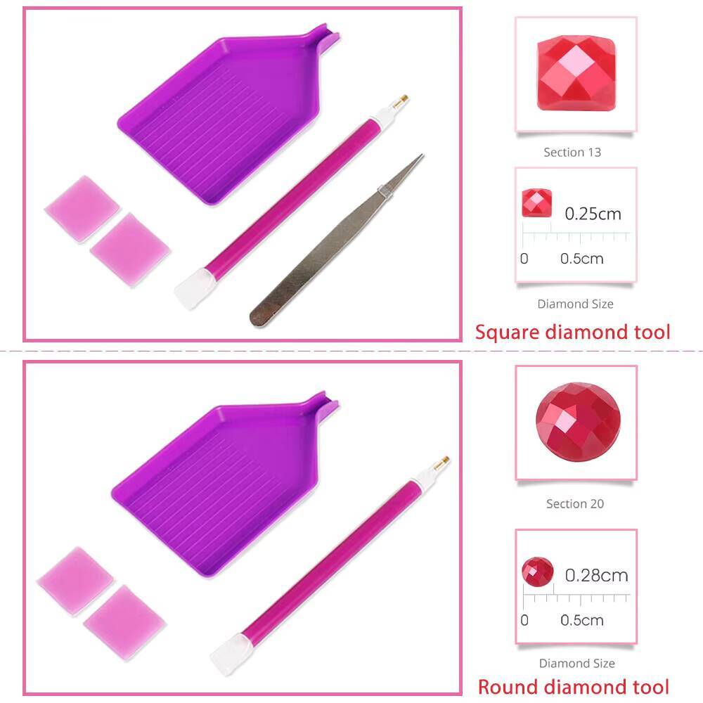 5D DIY Diamond Mosaic Woman Po - Resin Art Home Decor recension och pris