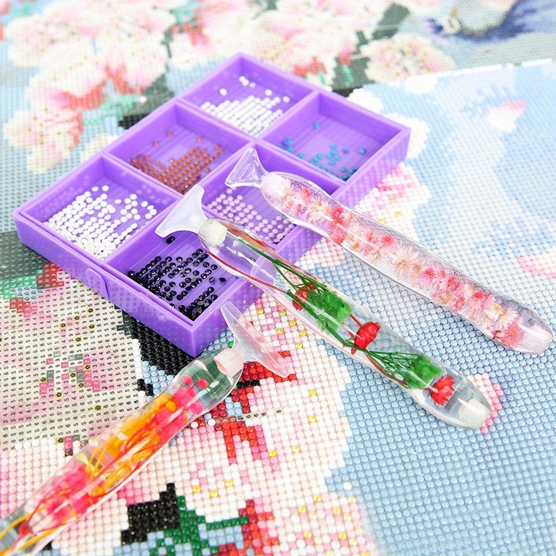 1set Flower Design Resin 5D Di - Resin Art Flowers recension och pris