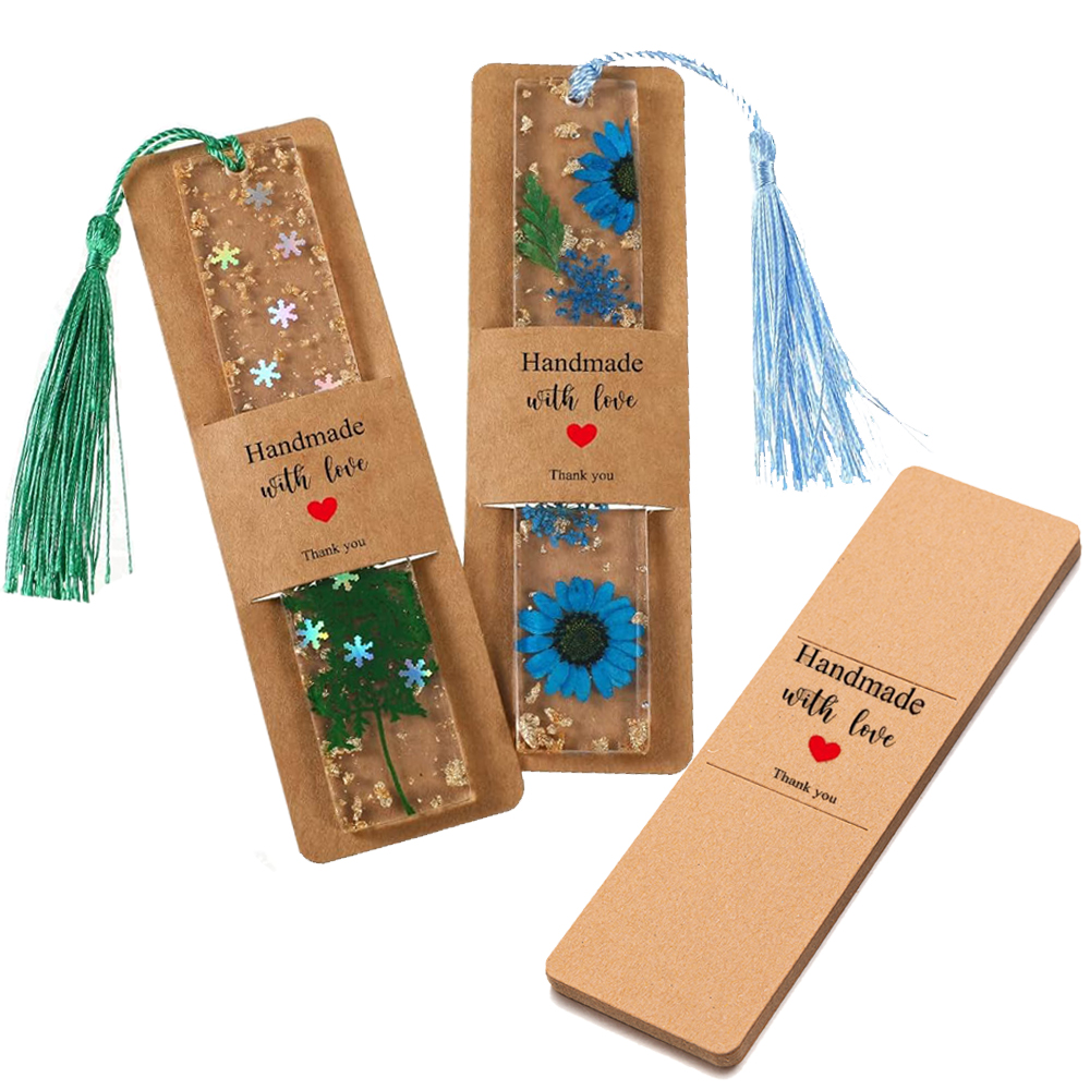 10/30/50pcs 4.5x15cm Kraft Res - Resin Art Book recension och pris