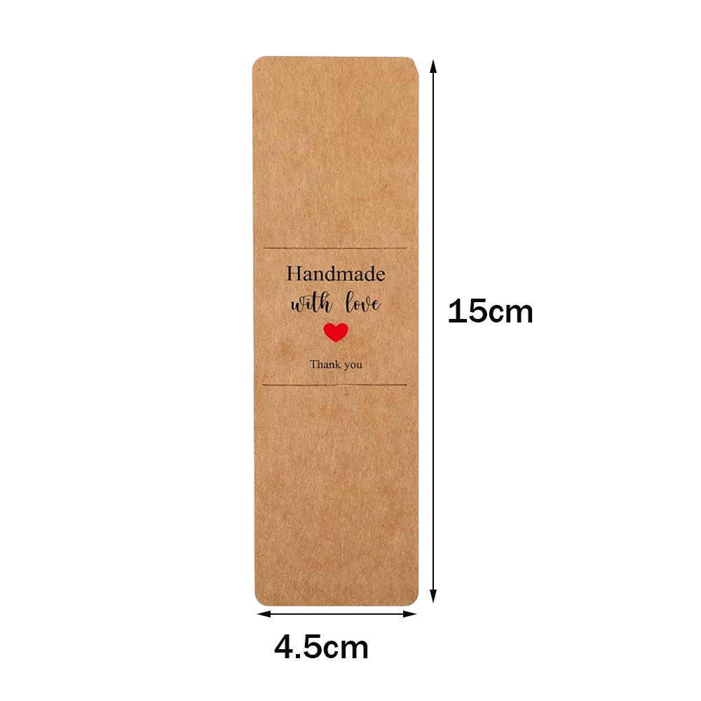 10/30/50pcs 4.5x15cm Kraft Res - Resin Art Book recension och pris