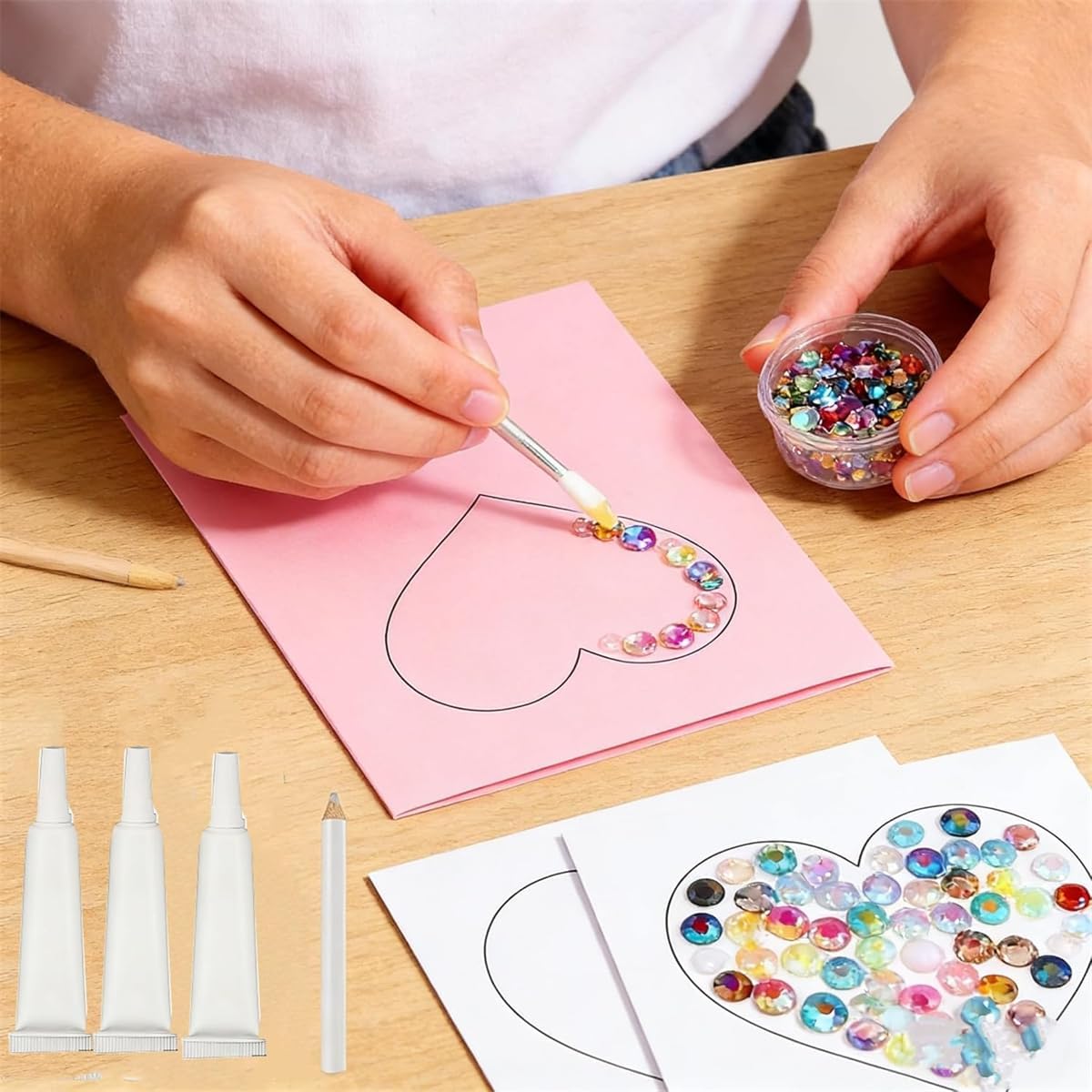 Colorful DIY Resin Rhinestone  - Resin Art Tool Kit recension och pris